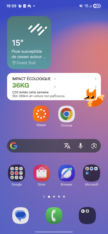 Android screen